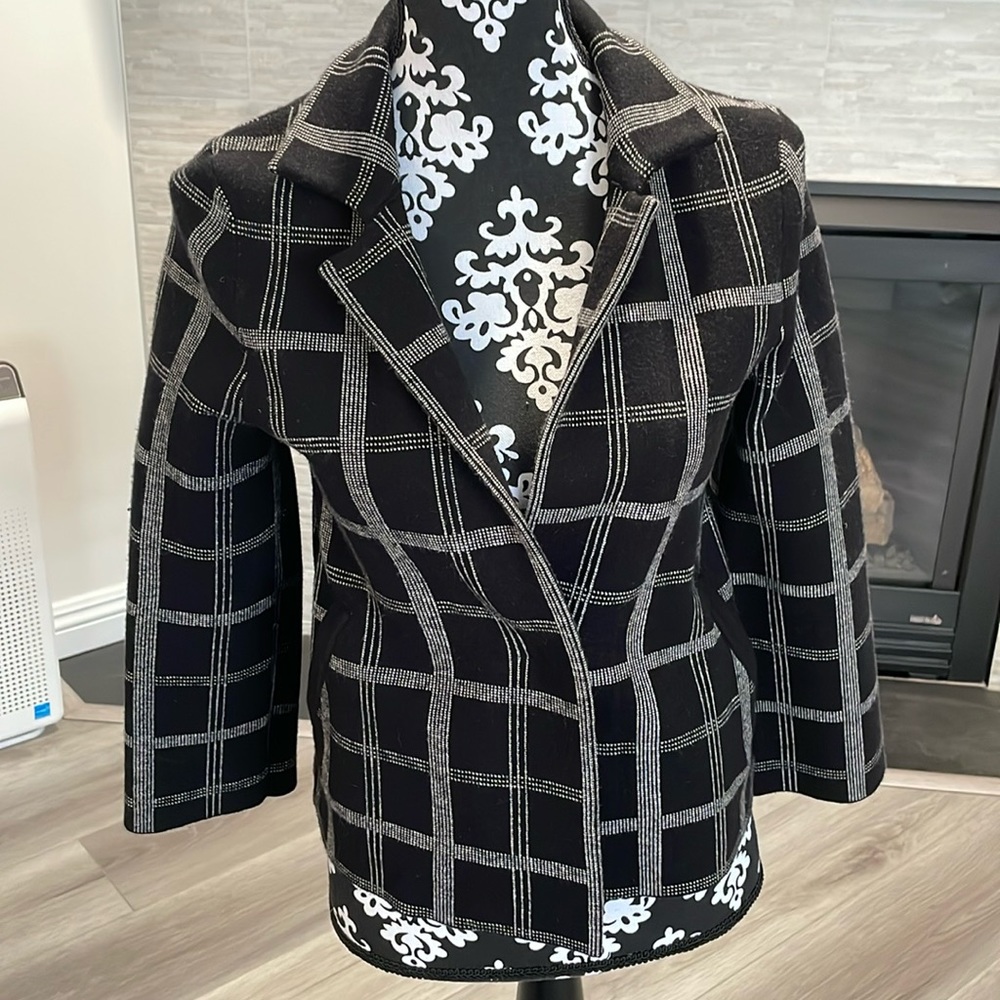 Moth sweater blazer